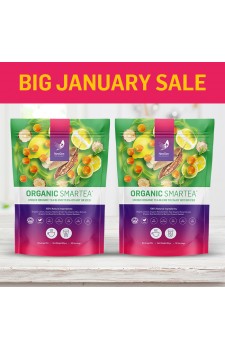 January Sale - x2 Organic Smartea - Normal SPR £89.98